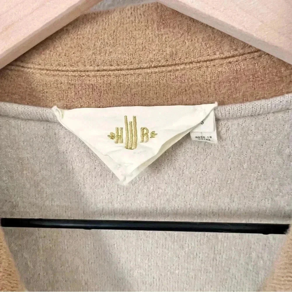 Anthropologie HWR Wool Blend Tan Jacket - Picture 6 of 7